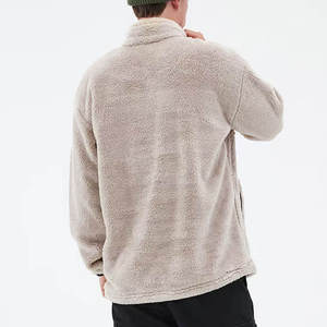 Sudadera con capucha de forro polar Sherpa para hombre, con cremallera completa, chaqueta de invierno cálida de felpa polar, para senderismo y camping al aire libre - Product Image 5