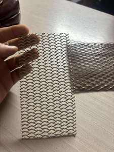Exclusive Heavy Duty Galvanized Perforated Metal <b>Sheet</b> Diamond Hole <b>Mesh</b> Roll Fencing Partition Industrial Barrier Screen - Product Image 4