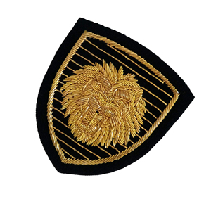 Écusson brodé personnalisé Lion, à coudre, style classique, pour vêtement - Product Image 2