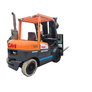 Montacargas TCM Usado de 5 Toneladas, Buen Precio, Componentes Principales Probados en Fábrica: Caja de Cambios, Bomba, Motor, Rodamientos, para Minería, Construcción y Puertos - Product Image 1