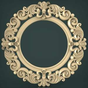 Cadre de miroir mural en bois admiré, fréquemment choisi par les designers pour son impact fiable - Product Image 4