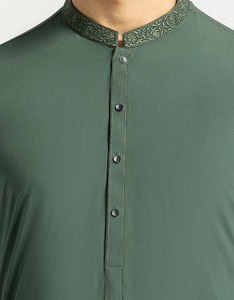 Elegante Shalwar Kameez Tradicional Indio de Algodón de Alta Calidad para Hombre |   Ropa para Fiestas y Eventos de Boda Sin Arrugas - Product Image 3
