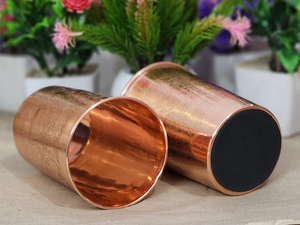 engraved logo copper <b>wine</b> glass custom logo copper <b>goblet</b> branding copper drinkware promotional - Product Image 3