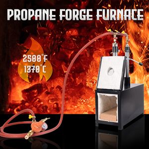 Fourneau à Propane Double Brûleur Grande Capacité pour Forge à Couteaux - Fourneau Carré à Propane pour Fersiers - Product Image 2