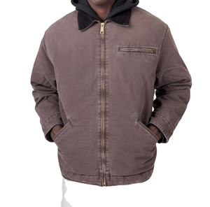 Veste vintage Carhartt en denim, veste de travail décontractée pour l'hiver, veste en toile pour chauffeur de camion, vêtements de travail pour hommes, veste confortable et chaude pour hommes - Product Image 1