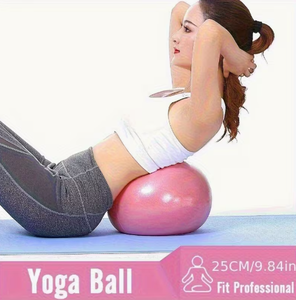 Ballons de yoga HAWK SPORTS INDUSTRIES rose, bleu, violet, PVC lisse, antidérapants, pour l'équilibre, l'exercice et la remise en forme, avec pompe, pour adultes - Product Image 5