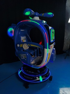 Machine à chevaucher pour enfants thème Chopper moderne, en métal, acrylique et plastique, durable, en anglais, pour les enfants de plus de 3 ans - Product Image 3