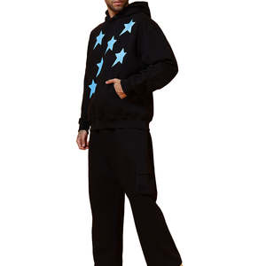 Trajes estampados para hombre al por mayor, de alta calidad, personalizados con logotipo OEM, chándal 100% algodón, transpirable y ligero para hombre - Product Image 4