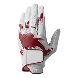 Sangle de poignet réglable avec fermeture auto-agrippante pour main gauche/droite, impression de logo personnalisée, gants de golf en cuir véritable Cabretta - Product Image 5