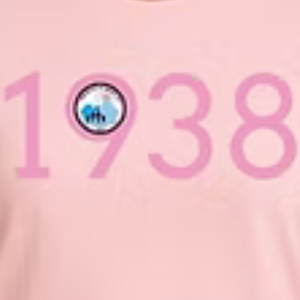 Camiseta Gráfica Rosa para Mujer, Estilo 1938, Informal, para Uso Diario, Estilo Urbano, Cómoda, Suave, Ropa de Moda - Product Image 2