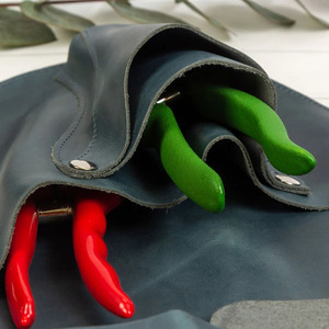 Bolsa de trabajo de cuero para jardinería, cinturón de herramientas profesional de cuero para floristería, correa ajustable, almacenamiento para jardín, marca privada en venta - Product Image 2