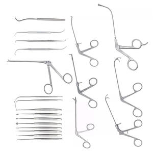 ชุดเครื่องมือผ่าตัดไซนัสแบบส่องกล้อง FIDA International Class I FESS สำหรับหู คอ จมูก ทำจากสแตนเลสสตีล ใช้งานด้วยมือ ได้รับการรับรองมาตรฐาน ISO13485 ใช้ซ้ำได้ - Product Image 3