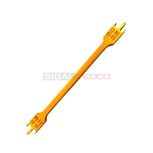 Manual Yellow Coated Orthodontic Height Gauge Dental Bracket Positioning Measuring Instruments for Bracket Placement - Product Image 2