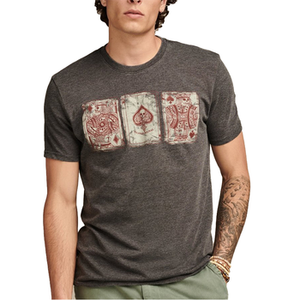 T-shirt décontracté pour homme, coupe ajustée, col rond, manches courtes, imprimé, polyester/coton, séchage rapide et respirant, pour un usage quotidien - Product Image 5