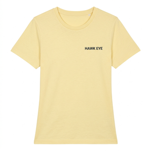 Wholesale High Quality Women's Plain Yellow Cotton T-<b>Shirt</b> Short Sleeve Casual Crew Neck Soft Breathable Summer Tee - Product Image 3