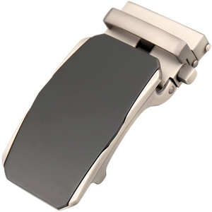 Ceinture automatique pour homme en cuir véritable avec logo personnalisé OEM d'usine – Ceinture de luxe de haute qualité pour affaires - Product Image 3