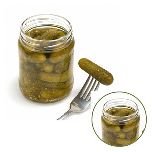 Wholesale Price Top Selling Tasty Best Quality Factory In Vietnam Canned <b>Pickled</b> Cucumbers in Brine Packed in 20oz Can - Product Image 5