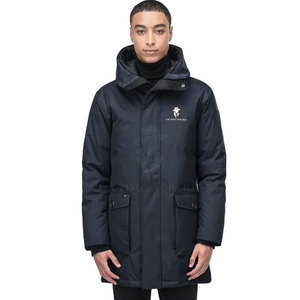 Veste parka imperméable à capuche pour homme, hiver, fermeture éclair intégrale, manches longues, randonnée en plein air, camping, doublure en polaire, veste de voyage - Product Image 2