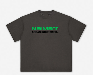 เสื้อยืดแขนสั้นสีเบจสำหรับผู้ชาย ยี่ห้อ Naimat Abbas Industries ทรงปกติ คอกลม ผ้าคอตตอนเจอร์ซีย์ พิมพ์ลายตัวอักษร สไตล์ลำลอง - Product Image 3