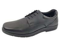 Chaussures habillées à lacets pour hommes Simon, en cuir de mouton pleine fleur, semelle intermédiaire en EVA, semelle extérieure en caoutchouc, bout fermé, antidérapantes, pour le bureau et la carrière, avec coussin d'air