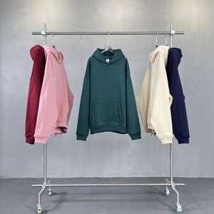 Sudadera con capucha de forro polar con hombros caídos, estilo urbano, informal, superventas, de fabricante OEM, para hombre - Product Image 6