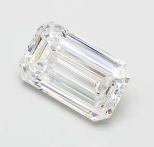 Diamant de laboratoire certifié IGI 5,03 carats, taille émeraude, couleur D, clarté VVS2, LG 840608553 ROYAL GEMS, pour la création de bijoux ROYAL GEMS. - Product Image 2