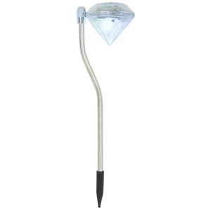 Set 6 pezzi di luci solari LED giardino 3.5 "x 3.1" x 11.6 "per l'arredamento esterno - Product Image 5
