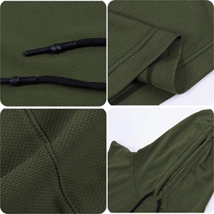 Hoodie sans manches pour homme à col en V avec 2 poches latérales, confortable, durable, extensible, avec logo personnalisé - Product Image 5