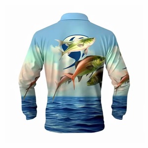 Camisa de Pesca para Hombre, Ligera, de Manga Larga, con Tela Transpirable de Secado Rápido y Protección UPF en el Pecho - Product Image 4