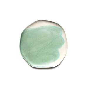 Plateau de service rond en émail fait main, motif abstrait rose et violet, en métal, vaisselle de luxe, décoration d'intérieur, cadeau, vente en gros - Product Image 2