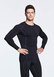 Custom <b>Compression</b> <b>Shirt</b> Rash Guard Short Sleeve Fitness <b>Shirt</b> for Gym Training Breathable Sportswear - Product Image 4