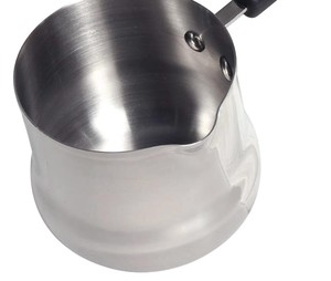 Cacerola de Acero Inoxidable con Boquilla para Servir, Asa Resistente al Calor, Olla Duradera para Leche y Salsas para Uso en la Cocina - Product Image 6