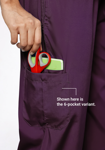 Medical Scrubs Uniform V-neck Hospital <b>Nursing</b> Sets Short Sleeve Tops Jogger Pants Unisex Nurse Polyester Spandex Summer - Product Image 6