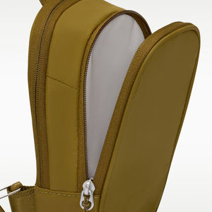 Nouveau design – Sac banane/bandoulière en nylon rayé avec fermeture éclair pour femme – Sac de poitrine tactique tendance pour l'été - Product Image 4