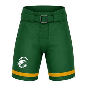 Ensemble de hockey sur glace vert or pour hommes : maillot, short, chaussettes, gants – Tenue d'équipe professionnelle légère pour le sport athlétique - Product Image 3