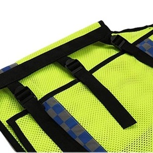 High Quality <b>Security</b> Uniform Reflector <b>Tape</b> <b>Security</b> Jacket Safety Reflective Vest - Product Image 4