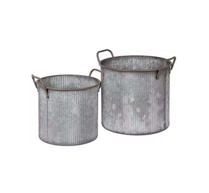 Macetas Galvanizadas Decorativas para el Hogar, de Forma y Tamaño Personalizados, para Decoración de Jardines Interiores, Adornos para Macetas al Precio Más Bajo - Product Image 2