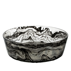 Plato Decorativo de Resina Hecho a Mano, Pulido, Sostenible, Ecológico, de Origen Indio, Apto para Lavavajillas, para Fiestas, Hecho en India - Product Image 3