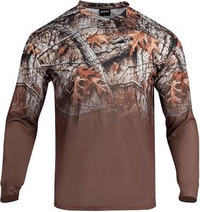 เสื้อเชิ้ตพรางลายสำหรับล่าสัตว์ แขนสั้น ยูนิเซ็กซ์ ระบายอากาศ แห้งเร็ว ต้านเชื้อแบคทีเรีย สำหรับฤดูร้อน พิมพ์ลายแบบซับลิเมชั่น - Product Image 5