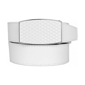 Cinturón de Cuero Sude para Hombre y Mujer con Correa de Tela Oxford, Hebilla de Lujo de Cuero Genuino, Cinturones Azules de 3.5cm - Product Image 1