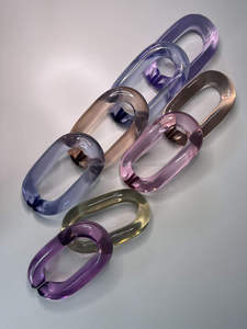 Best Quality <b>Epoxy</b> <b>Resin</b> Chain Links in All Sizes <b>Colours</b> for Business Wedding Christmas Decorations Competitive Marketing Price - Product Image 2