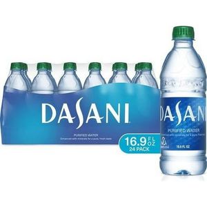 DASANI 16.9 FlOz bottiglie d'acqua purificate confezione da 24 bicchieri di plastica - Product Image 1