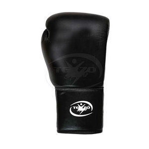 Training Boxing Gloves Leather High Quality Non-Slip Adjustable Wrist <b>Strap</b> Lace-Up Closure UV Protection Customizable Features - Product Image 4