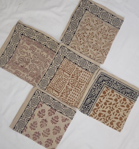 Wholesale Hand Block Print Bandana Cotton Handmade Bandana Indian Scarf Boho Head Scarf <b>Neckerchief</b> Bulk Bandanas Festival Gift - Product Image 2