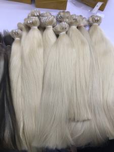 Haute Qualité 100% Humain Remy Extensions De Cheveux Blonde Naturel Droite Vierge Cheveux Vietnamien En Gros - Product Image 3