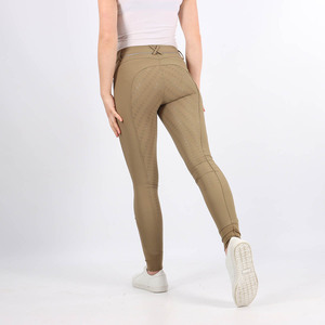 Leggings d'équitation Jodhpur extensibles 4 directions de haute qualité en tissu technique doux au toucher, écologique et recyclé - Product Image 2