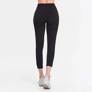 Nouveauté 2025 – Leggings de sport et yoga sans couture en Spandex et Polyester, respirants, taille haute, effet push-up, pour femmes – Vente en gros personnalisée - Product Image 1