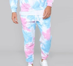 Chándal Tie Dye para Hombre de Primera Calidad, Precio Accesible, Chándal Ligero Tie Dye para Hombre con Logotipo/Colores Personalizados - Product Image 3