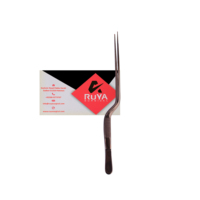 Pince de cuisine professionnelle pour barbecue, antiadhésive, facile à nettoyer, 20 cm, couleur verte, en acier inoxydable résistant à la chaleur