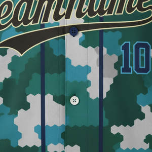 Camiseta de béisbol unisex, deportiva, transpirable, que absorbe la humedad, con estampado digital, 100% poliéster. - Product Image 4